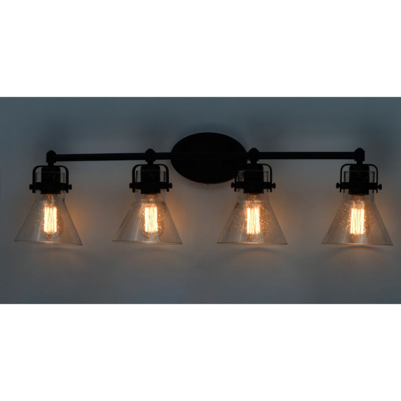 Seafarer 33' 4 Light Vanity Lighting in Oil Rubbed Bronze