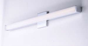 Spec Vanity 18' Single Light Vanity Lighting in Satin Nickel