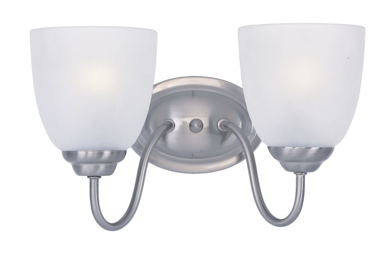Stefan 13.25' 2 Light Vanity Lighting in Satin Nickel