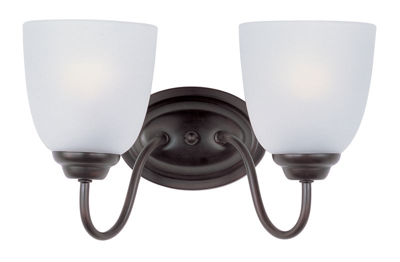 Stefan 13.25' 2 Light Bath Vanity Light in Oil Rubbed Bronze