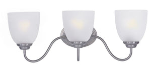 Stefan 21.5' 3 Light Vanity Lighting in Satin Nickel