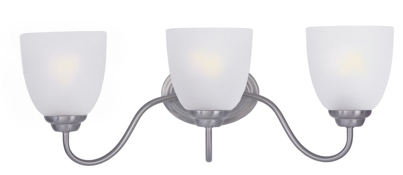 Stefan 21.5' 3 Light Vanity Lighting in Satin Nickel