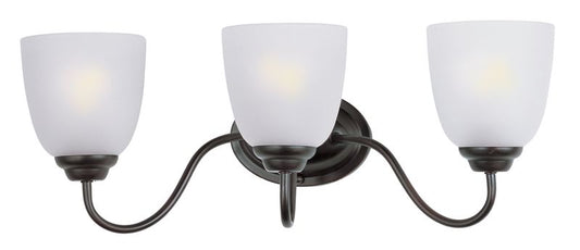 Stefan 21.5" 3 Light Bath Vanity Light in Oil Rubbed Bronze