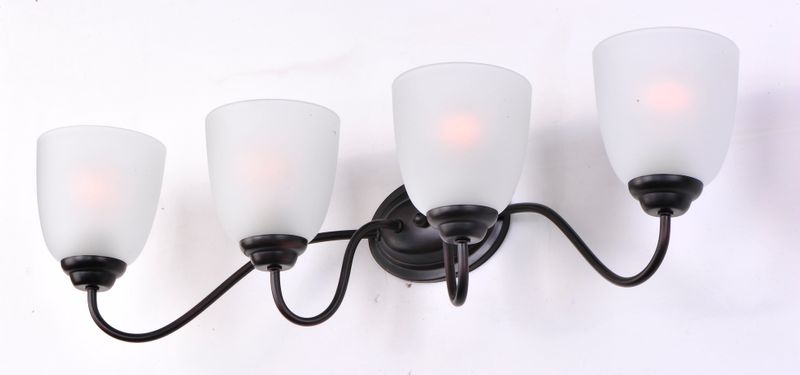 Stefan 29.75' 4 Light Vanity Lighting in Oil Rubbed Bronze