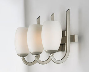 Taylor 18' 3 Light Vanity Lighting in Satin Nickel