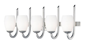 Taylor 31.5' 5 Light Bath Vanity Light in Satin Nickel