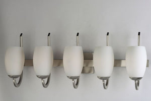 Taylor 31.5' 5 Light Vanity Lighting in Satin Nickel