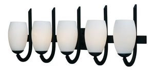 Taylor 31.5' 5 Light Bath Vanity Light in Textured Black