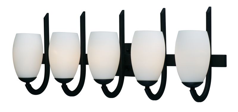 Taylor 31.5' 5 Light Bath Vanity Light in Textured Black