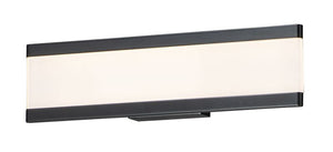 Visor 18' 2 Light Vanity Lighting in Black