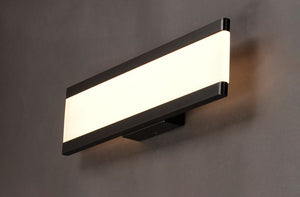 Visor 18' 2 Light Vanity Lighting in Black