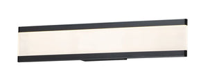 Visor 24' 2 Light Bath Vanity Light in Black