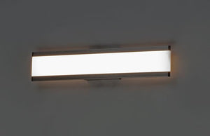 Visor 24' 2 Light Vanity Lighting in Black