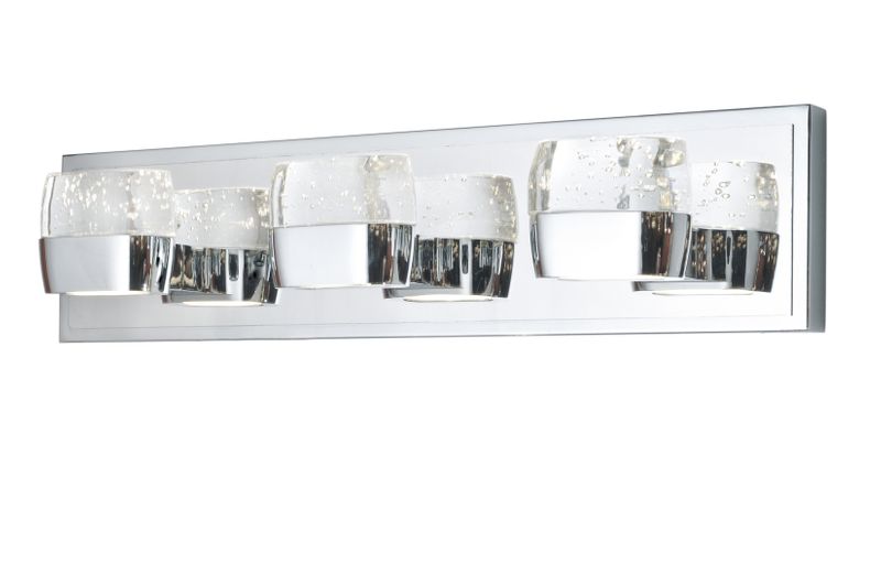 Volt 21' 6 Light Bath Vanity Light in Polished Chrome