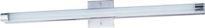 Wand 36' Single Light Bath Vanity Light in Polished Chrome