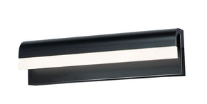Waterfall 18' Single Light Bath Vanity Light in Black