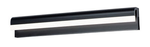 Waterfall 30' Single Light Bath Vanity Light in Black