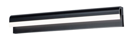 Waterfall 30" Single Light Bath Vanity Light in Black