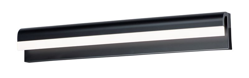 Waterfall 30' Single Light Bath Vanity Light in Black