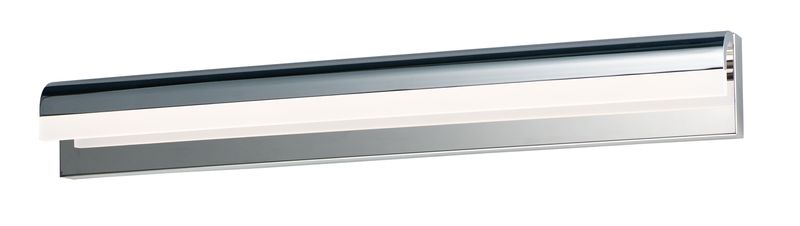 Waterfall 35.75' Single Light Bath Vanity Light in Polished Chrome