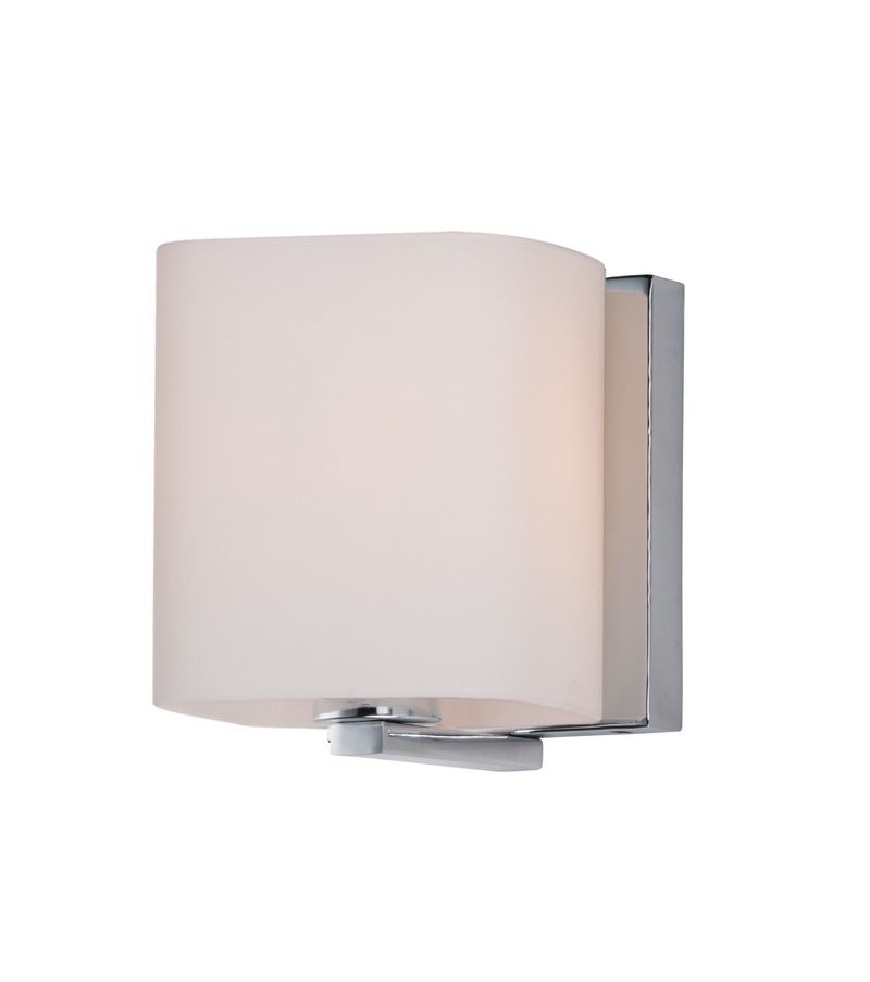Wrap 4.75' Single Light Bath Vanity Light in Polished Chrome
