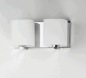 Wrap 12.5' 2 Light Vanity Lighting in Polished Chrome