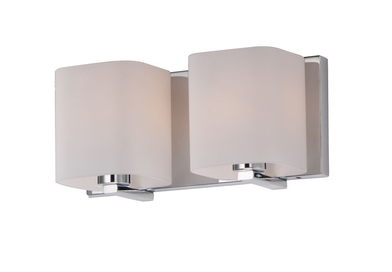 Wrap 12.5' 2 Light Bath Vanity Light in Polished Chrome