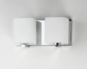 Wrap 12.5' 2 Light Vanity Lighting in Polished Chrome