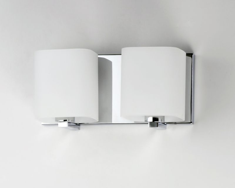 Wrap 12.5' 2 Light Vanity Lighting in Polished Chrome