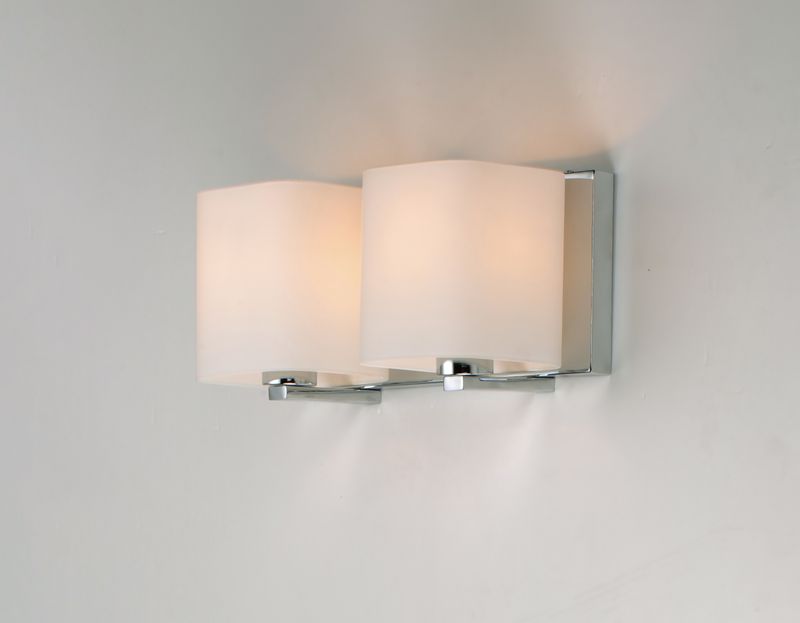 Wrap 12.5' 2 Light Vanity Lighting in Polished Chrome