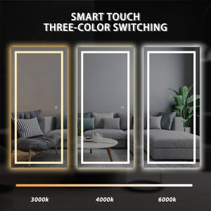Full Length LED Illuminated Bathroom Vanity Mirror