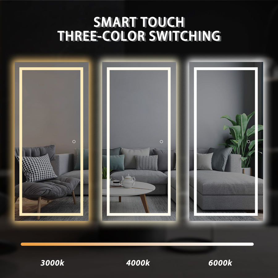 Full Length LED Illuminated Bathroom Vanity Mirror