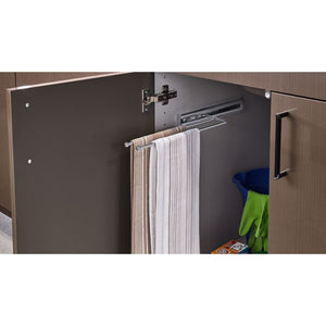 563 Series Chrome Pull-Out Towel Bar (3.88' x 3.88' x 1.5')
