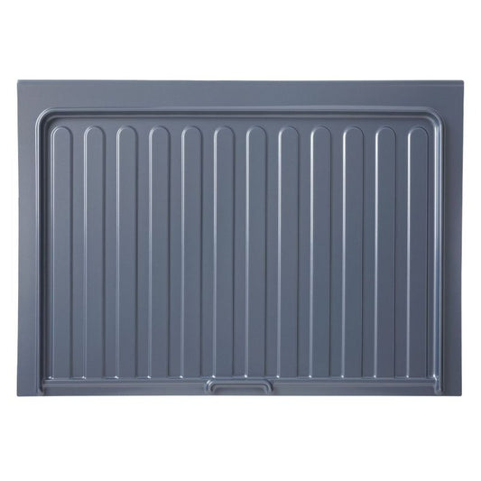 SBDT Series Metallic Silver Under-Sink Drip Tray (34.5" x 23.25" x 0.75")