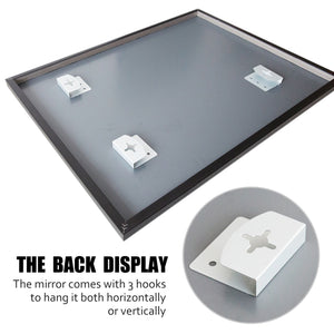 38-in H x 26-in W Wall Mirror