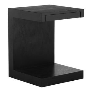 Moe's Home Zio Accent Table in Black (21' x 16' x 16') - AD-1024-02