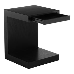 Moe's Home Zio Accent Table in Black (21' x 16' x 16') - AD-1024-02