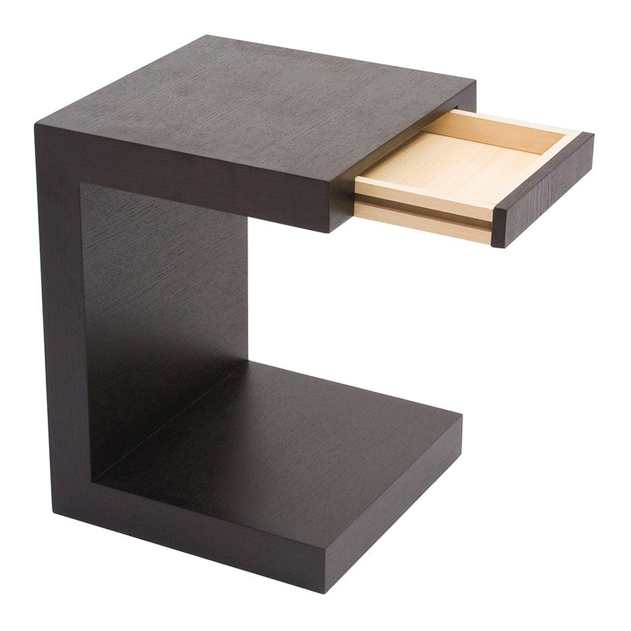 Moe's Home Zio Accent Table in Black (21' x 16' x 16') - AD-1024-02