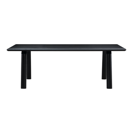 Moe's Home Malibu Dining Table in Black Ash (30" x 88" x 38") - BC-1046-02