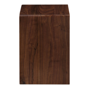 Moe's Home Hiroki Accent Table in Walnut Brown (20' x 12.5' x 14') - BC-1094-03