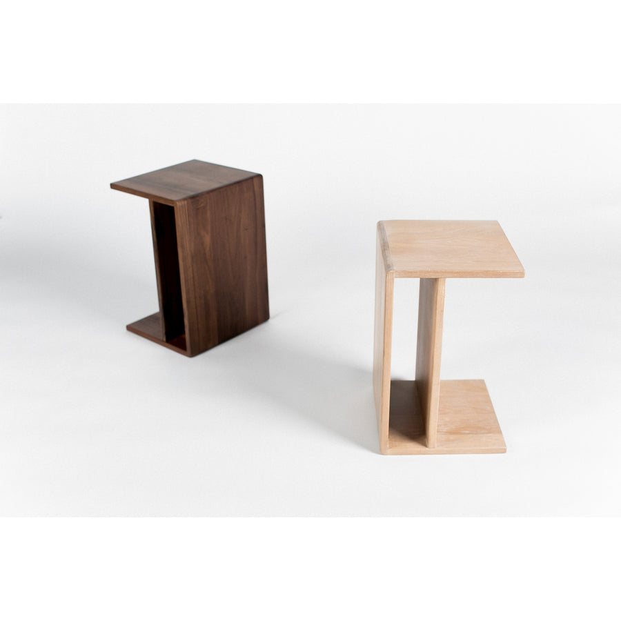 Moe's Home Hiroki Accent Table in White Oak (20' x 12.5' x 14') - BC-1094-18