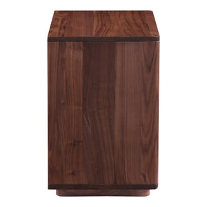 Moe's Home Osamu Nightstand in Walnut (24' x 17' x 15') - BC-1103-24