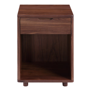 Moe's Home Osamu Nightstand in Walnut (24' x 17' x 15') - BC-1103-24