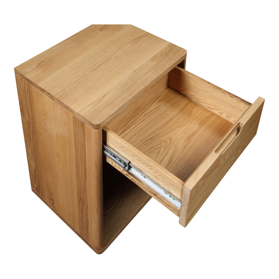 Moe's Home Osamu Nightstand in Natural Oak (24' x 17' x 15') - BC-1104-24