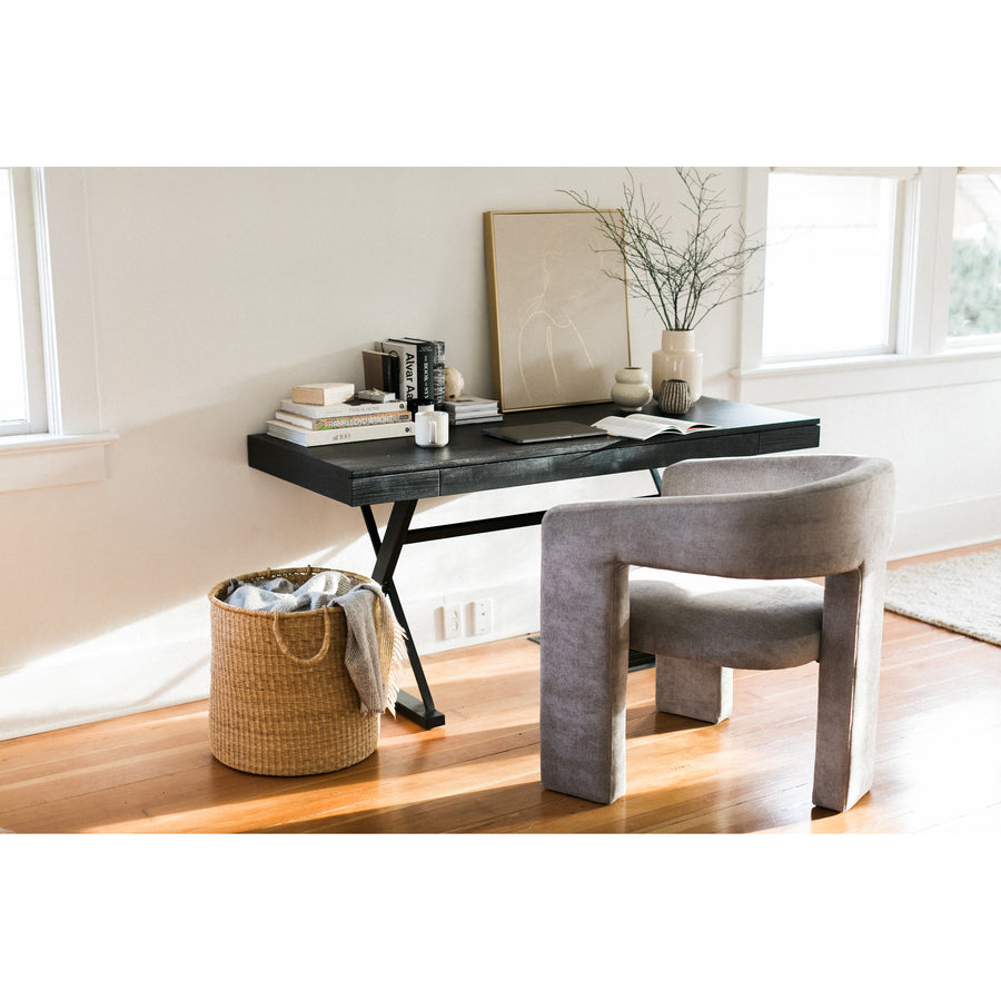 Moe's Home Profecto Desk in Black (29.5' x 63' x 26') - BC-1107-02