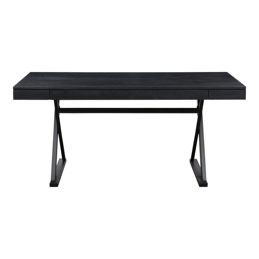 Moe's Home Profecto Desk in Black (29.5' x 63' x 26') - BC-1107-02