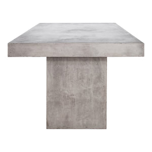 Moe's Home Aurelius Dining Table in Dark Grey (30' x 63' x 35.5') - BQ-1021-25