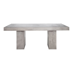 Moe's Home Aurelius Dining Table in Dark Grey (30' x 63' x 35.5') - BQ-1021-25