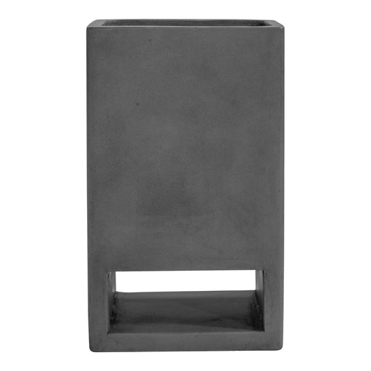 Moe's Home Bristol Vase in Concrete Grey (28" x 16" x 10") - BQ-1049-25