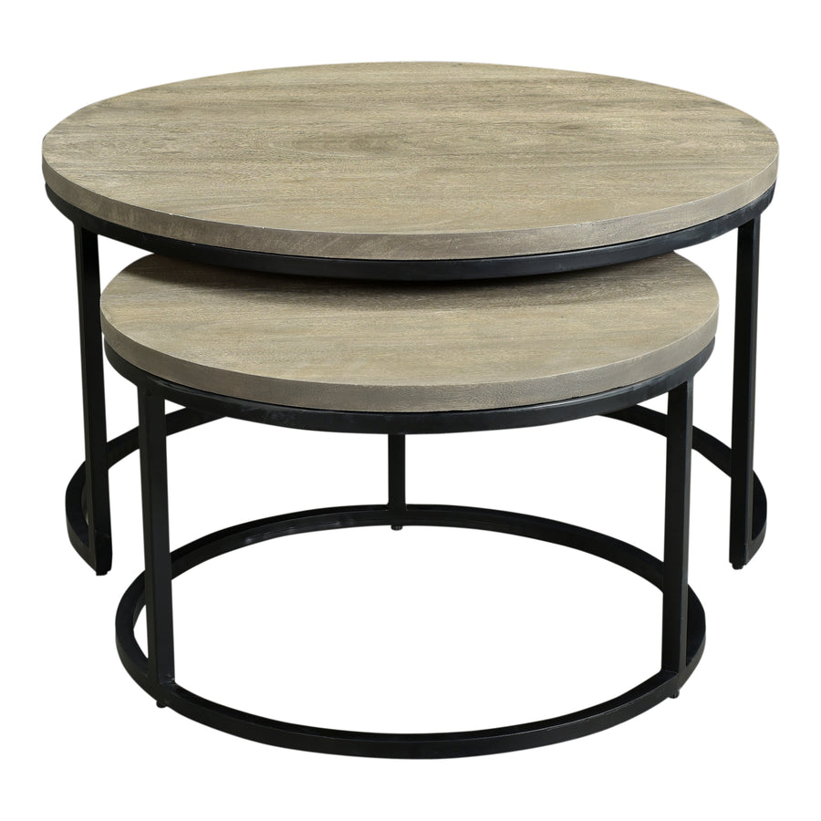 Moe's Home Drey Coffee Table in Grey (17' x 31.5' x 31.5') - BV-1011-15